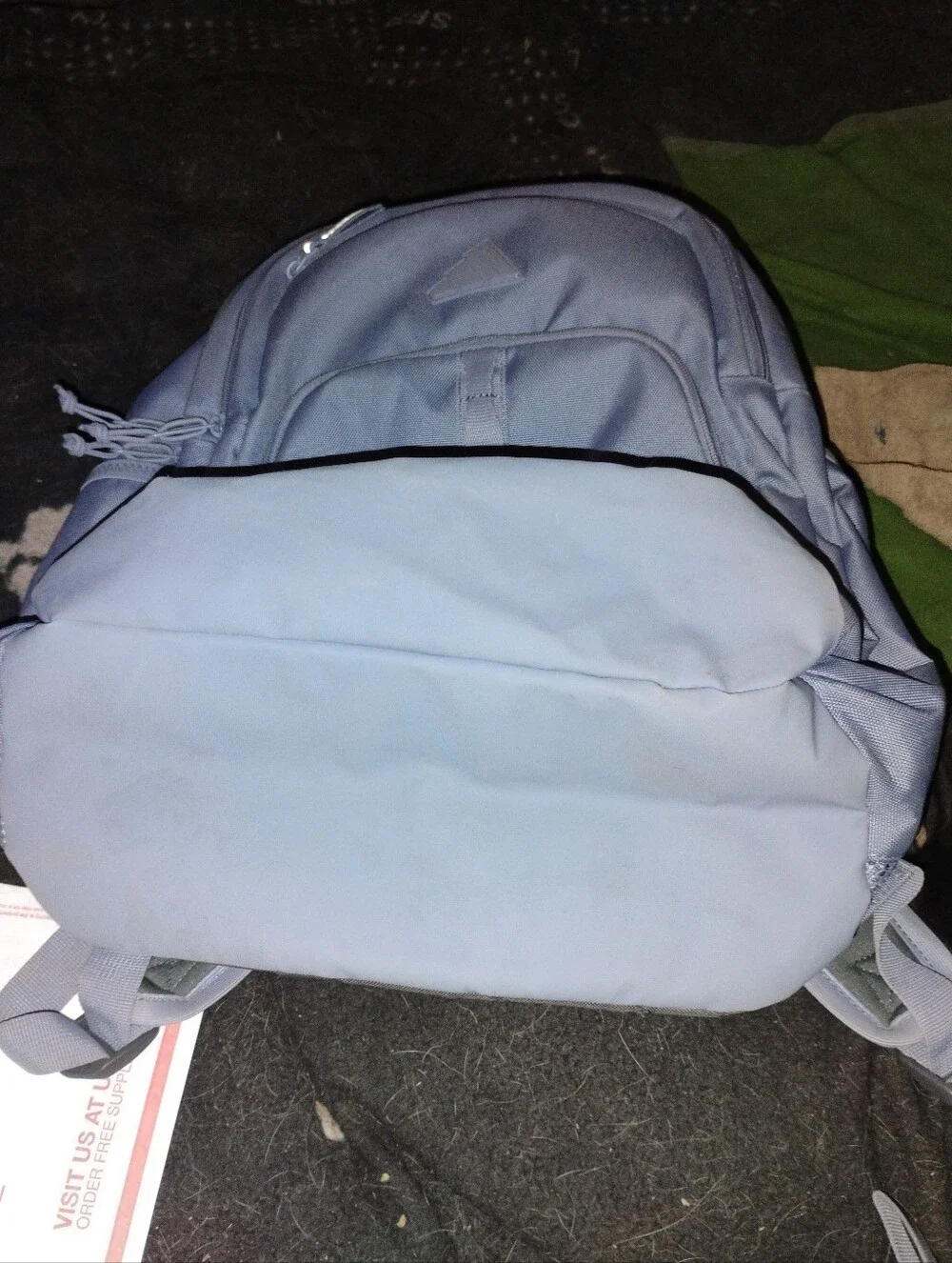 Adidas Light Purple Laptop Backpack Bookbag Load Spring Straps 984521-H 083463
